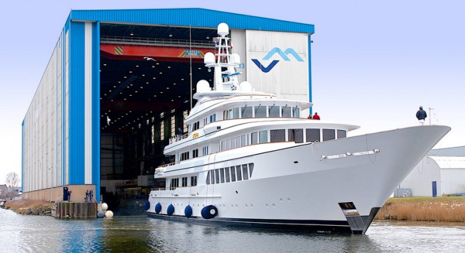 Feadship welcomes home 71m motor yacht UTOPIA for refit