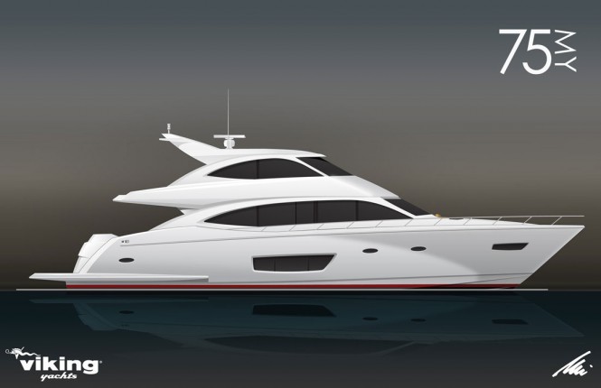 Luxury motor yacht Viking 75 by Viking Yachts Luxury motor yacht Viking 75 by Viking Yachts