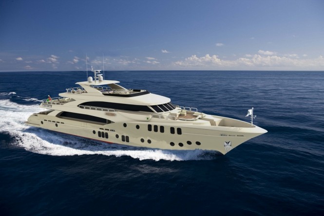 Motor yacht Majesty 155 – Largest Ever Yacht Project by Gulf Craft presented at Dubai Boat Show
