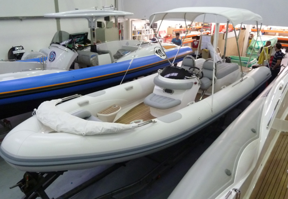 New Pascoe 7m Shuttle yacht tender for Feadship F45 luxury yacht BLUE SKY