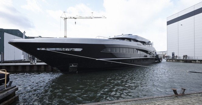 Heesen Yachts launches YN 16050 motor yacht VENTURA