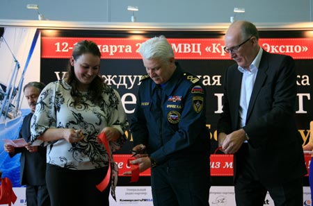 Official Opening of Moscow Boat Show 2013 on March 12