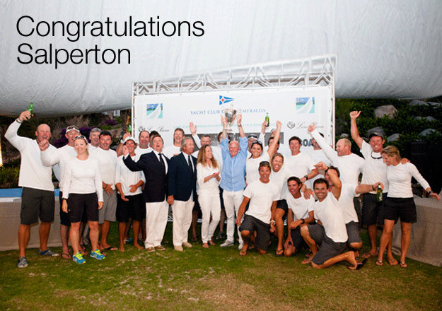 Luxury charter yacht SALPERTON by Fitzroy wins Loro Piana Superyacht Regatta 2013