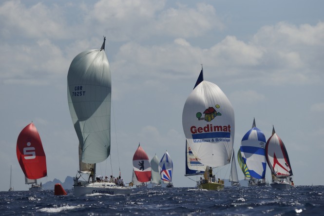 St. Maarten Heineken Regatta 2013 Day 2: Fleet Sets Sail for Marigot