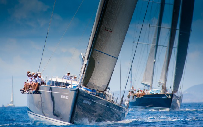 Superyacht Nilaya© Christophe Jouany /Voiles de Saint Barth Superyacht Nilaya© Christophe Jouany /Voiles de Saint Barth