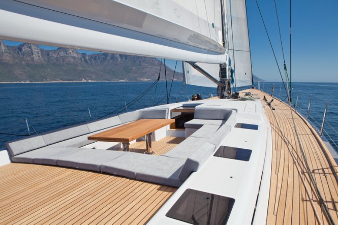 Windfall Yacht - Guests Cockpit