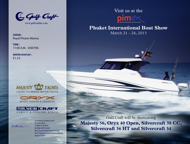 Gulf Craft to attend PIMEX 2013