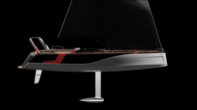 Ramazan KAYA designed 25m sailing yacht POSEIDON concept