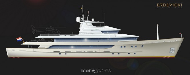 ICON Yachts Design Challenge: 59m superyacht conversion design by Ivan Erdevicki