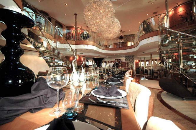 Aboard motor yacht SHERAKHAN Aboard motor yacht SHERAKHAN