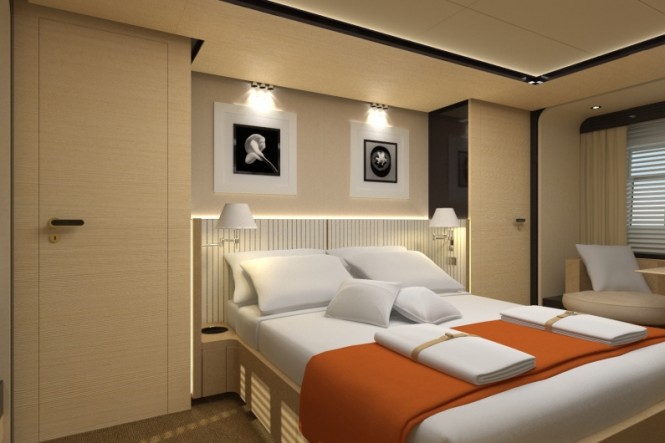 Azimut 80 Yacht - Owners cabin Azimut 80 Yacht - Owners cabin