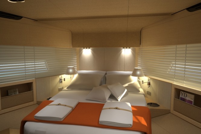 Azimut 80 superyacht - VIP Cabin Azimut 80 superyacht - VIP Cabin