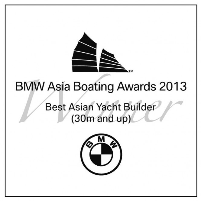 ‘Best Asia Yacht Builder Award’ 2013 for Kingship