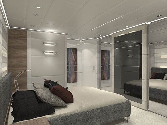 Canados 120 luxury yacht Hull No. 2 - Vip Cabin Canados 120 luxury yacht Hull No. 2 - Vip Cabin