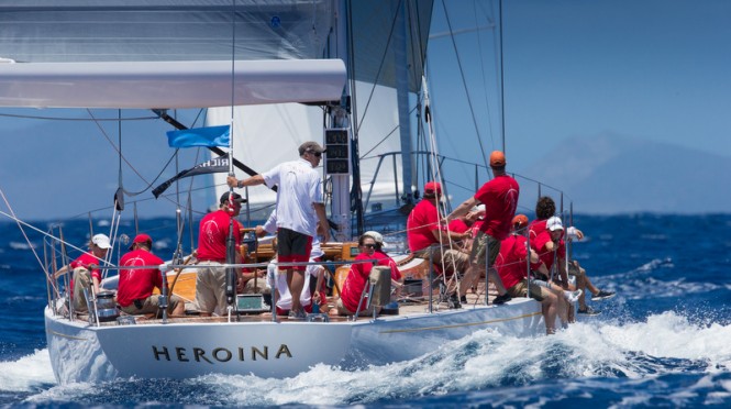 Final day of racing at Les Voiles de St. Barth 2013
