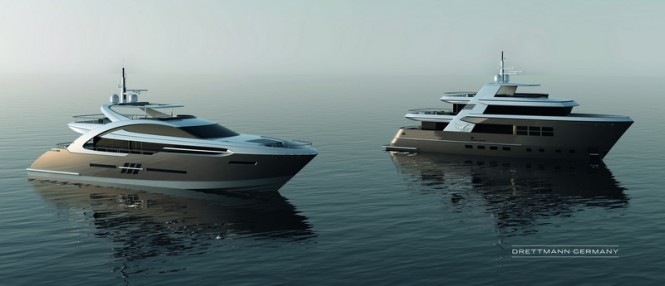 Two new Explorer Yachts sold by Drettmann Yachts this spring