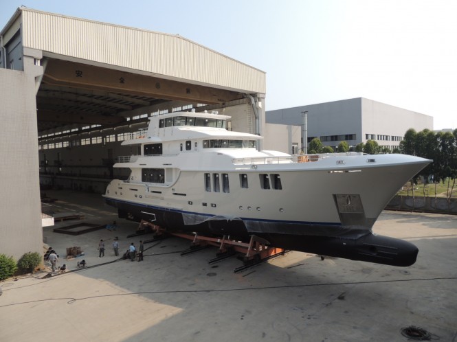 New Nordhavn 120 Yacht AURORA featuring DuraShield SuperYacht Glass