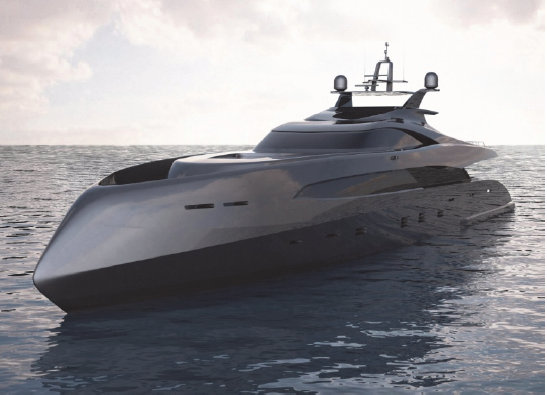 IVAN ERDEVICKI designed ICON ER175 Yacht Concept wins IY&A Award 2013