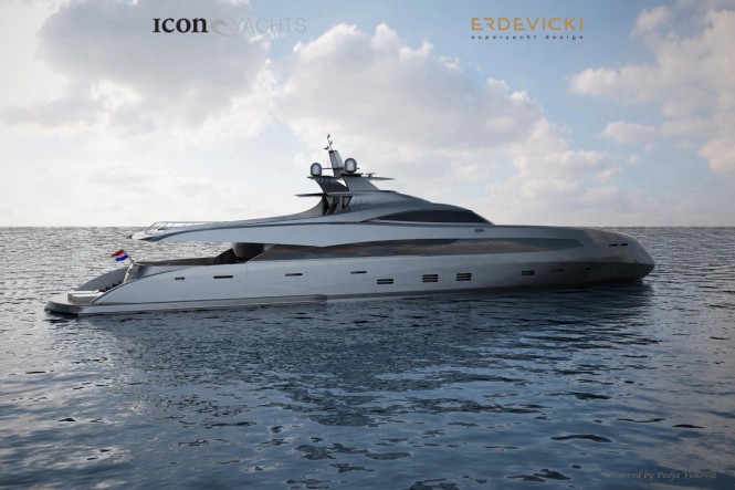 ICON Yachts ready to construct a new award-winning design: ICON-ER175 yacht concept