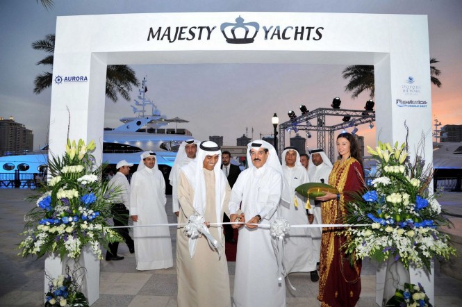 A very successful Gulf Craft’s ‘Majesty Yachts Exclusive Preview’ Event in Doha, Qatar