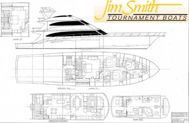Jim Smith 105′ Yacht Hull #29 to be equipped with Seakeeper M26000 gyro