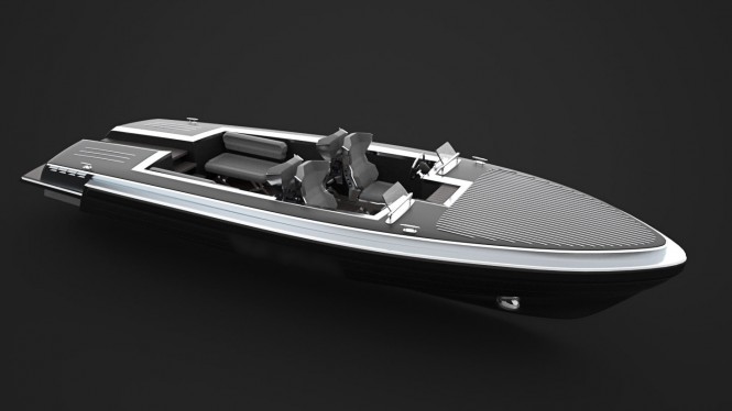New PINSTRIPE yacht tender concept introduced by Gray Design