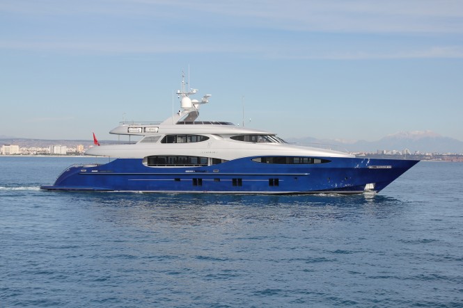 46m Motor Yacht VULCAN now on water