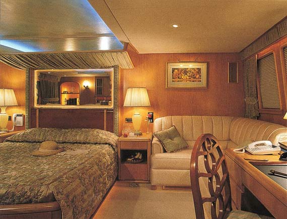 Luxury yacht Amazing Grace - bedroom Luxury yacht Amazing Grace - bedroom