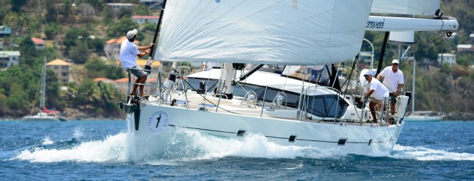 Luxury yachts by Oyster competing in the 2013 Oyster Regatta Grenada - Photo by Mike Jones Luxury yachts by Oyster competing in the 2013 Oyster Regatta Grenada - Photo by Mike Jones