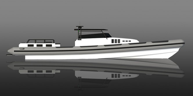 Latest Rupert 52 Cabin Mega Yacht Tender Design by Rupert Marine