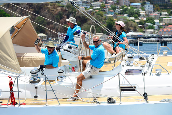 Oyster Regatta Grenada 2013: Thrills and Spills