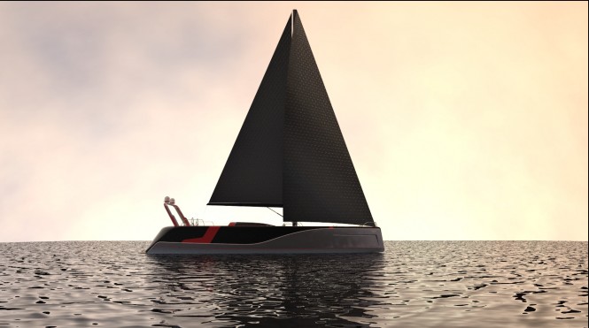 Ramazan KAYA designed luxury yacht Poseidon design
