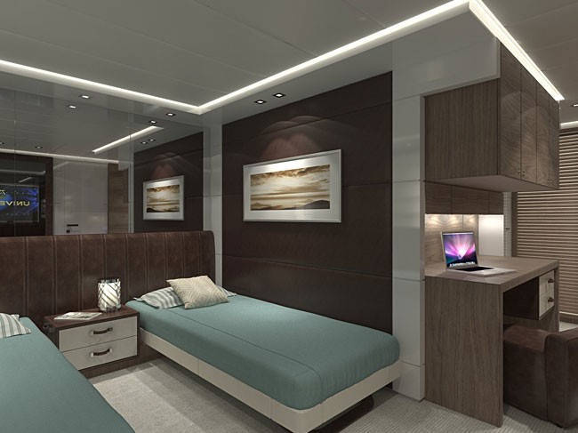 Second Canados 120 Yacht - Twin Guest Cabin Second Canados 120 Yacht - Twin Guest Cabin