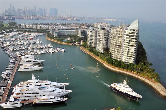 Singapore Yacht Show 2013 now officially open