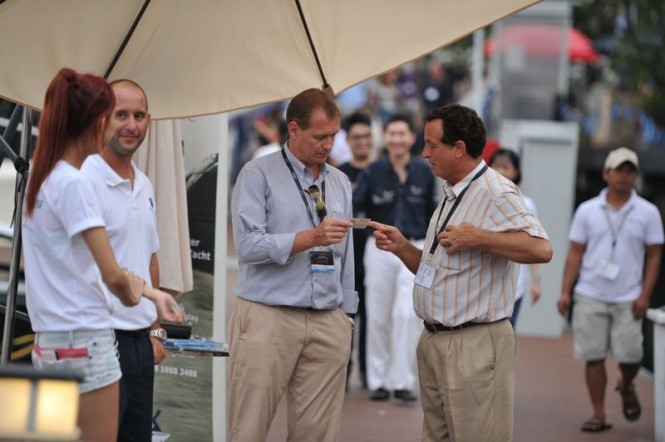 Singapore Yacht Show 2013 hosting high profile visitors