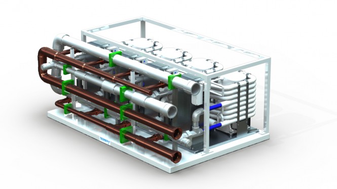 Technicold by Northern Lights custom HVAC systems for refit of Feadship 135 Yacht MISS ILOILO Technicold by Northern Lights custom HVAC systems for refit of Feadship 135 Yacht MISS ILOILO