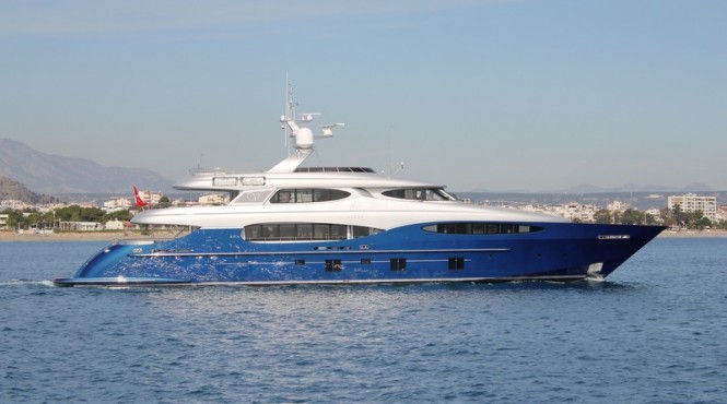 World Preview Presentation of 46m Vicem Yacht VULCAN at upcoming Antibes Yacht Show