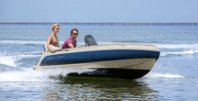 2013 Carbon Craft 110 Yacht Tender - side view 2013 Carbon Craft 110 Yacht Tender - side view