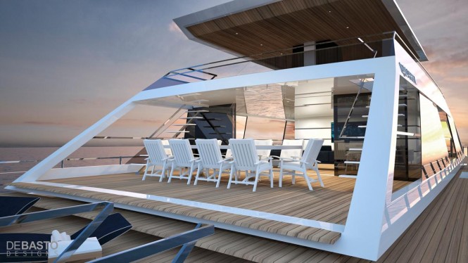 55m superyacht Quartz concept - Exterior 55m superyacht Quartz concept - Exterior