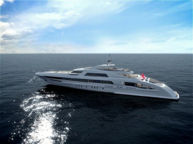 65m motor yacht GALACTICA STAR (Project Omnia) launched by Heesen Yachts