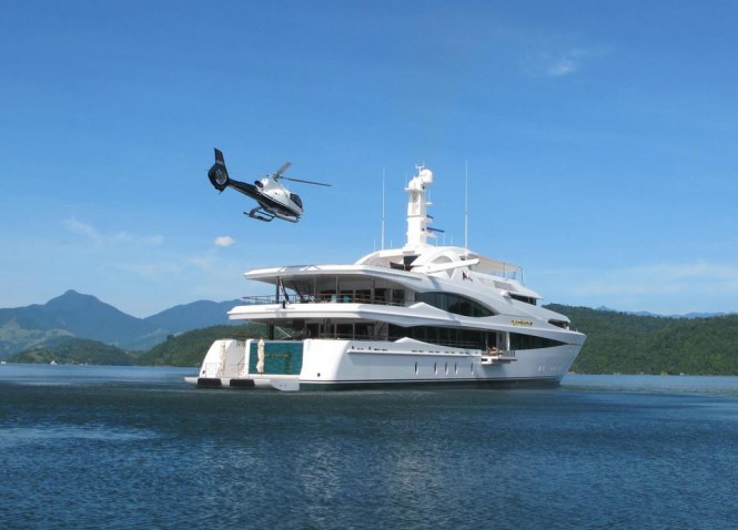 68m Feadship superyacht Lady Christine in Saco Do Mamangua, Paraty 68m Feadship superyacht Lady Christine in Saco Do Mamangua, Paraty