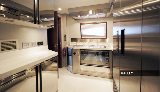 Aycer 110 Yacht - Galley Aycer 110 Yacht - Galley