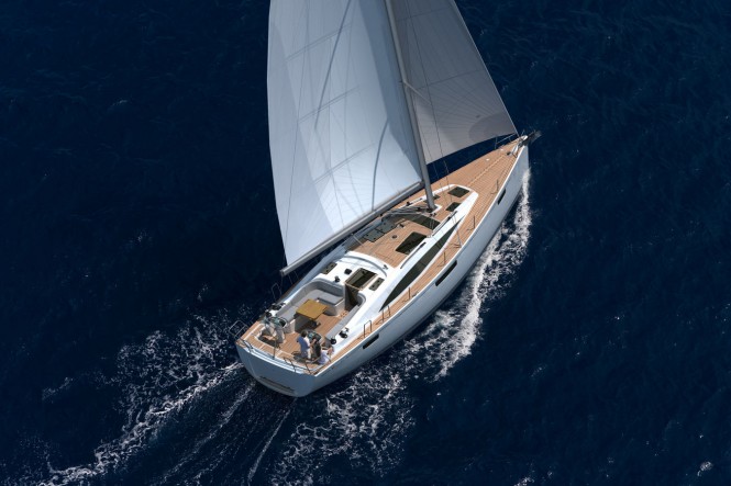 Bavaria Vision 42 Yacht cruising