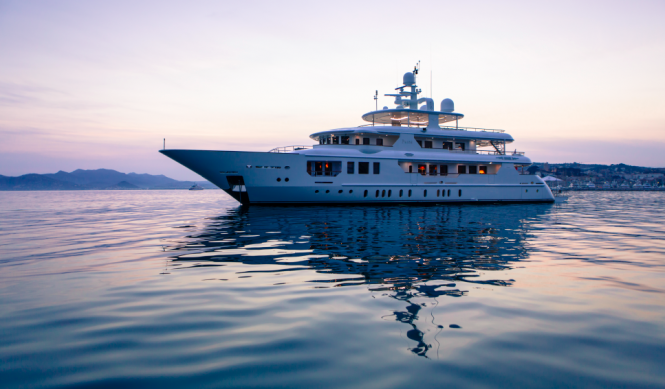Sophisticated and Elegant 45m Motor Yacht PRIDE for charter in the Western Mediterranean