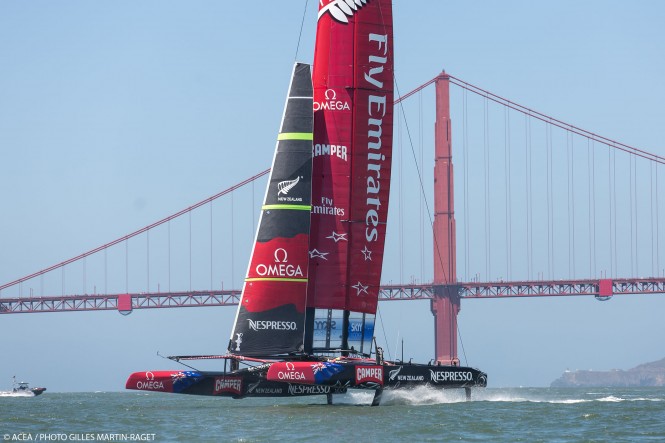 America’s Cup 2013: AC72 yachts resume training in San Francisco