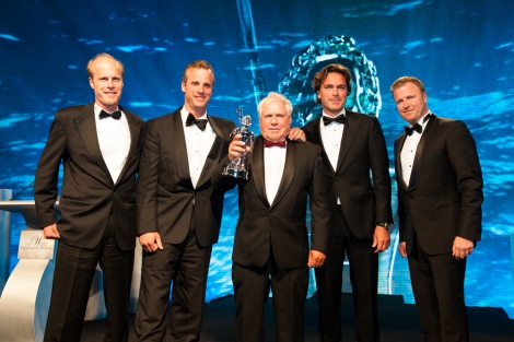 J Class Yacht RAINBOW by Holland Jachtbouw wins World Superyacht Award 2013