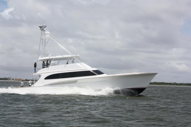 Newly launched Jarrett Bay 77 Yacht BLANK CHECK to be delivered soon