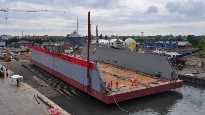 Cantieri Navali Chioggia invests in yacht refit by launching new floating dry dock