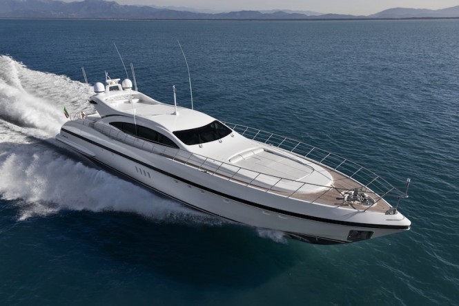 Overmarine delivers 30th Motor Yacht Mangusta 108