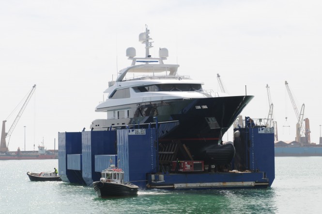 Sanlorenzo launch 5th 46 Steel Motor Yacht STARLING